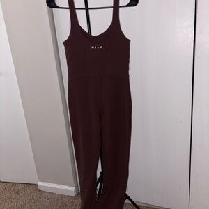 Women's WILO Brown Jumpsuit
